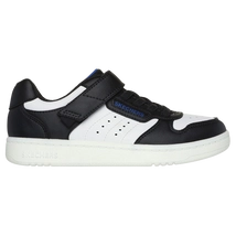 Skechers QUICK STREET fekete fehér fiú sneaker.