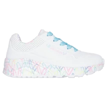 Skechers UNO LITE LOVELY LUV fehér gyerekcipő.