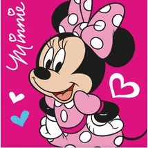 Minnie egeres óvodai pamut törölköző tisztasági csomagba.