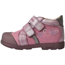 Szamos-supinált-rózsaszín-virágos-gyerekcipő