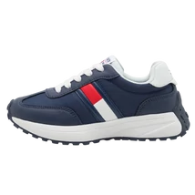 Tommy Hilfiger sötétkék fiú sportcipő.