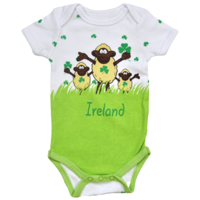 Ireland baba body bárány mintával-62.
