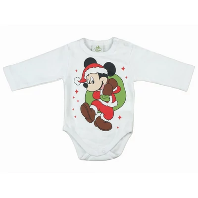 Mickey mikulás ruhában body (56-80)
