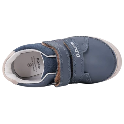 DDSTEP kék átmeneti fiú cipő.