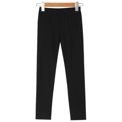 Glo-Story-fekete-rugalmas-pamut-leggings-134-164-méret