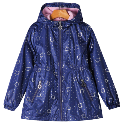 glo-story-átmeneti-kabát-cica-mintával-lányoknak-sötétkék-98-128-méret