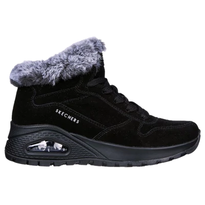 Skechers-Wintriness-bélelt-női-cipő-fekete