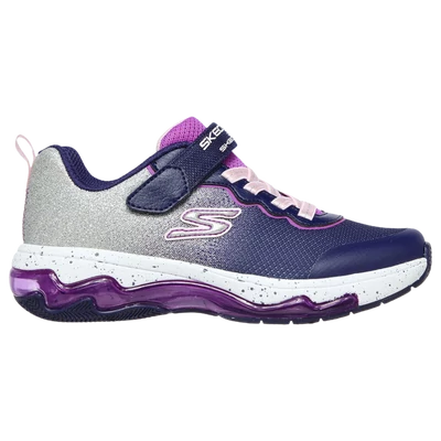 SKECHERS SKECH-AIR FUSION színátmenetes sötétkék-lila lány sportcipő.