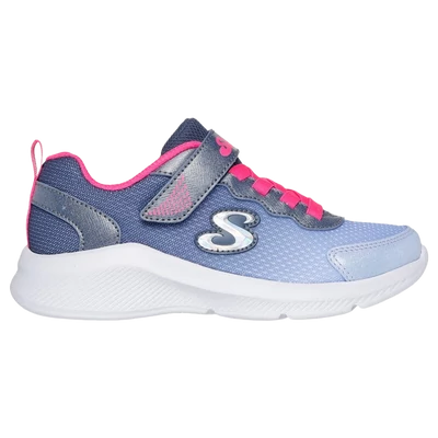 Skechers CUTIE WALK kék színátmenetes lány sportcipő.
