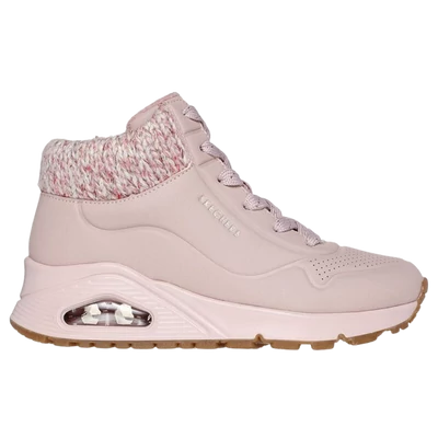 Skechers rózsaszín bélelt lány bakancs.