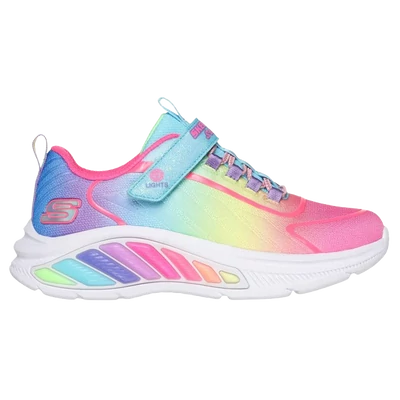 Skechers rainbow cruisers világító lány sportcipő.
