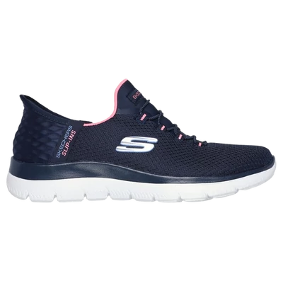 Skechers sötétkék női SLIP-INS sportcipő.
