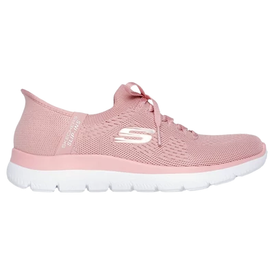 Skechers Summits Slip-ins rózsaszín női sportcipő.