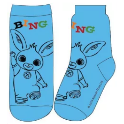Bing kék zokni