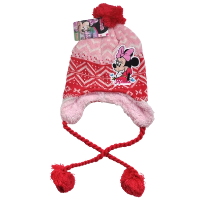 Minnie-fülvédős-kötött-téli-lány-sapka-rózsaszín-52-54-méret