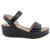 IGI&amp;CO fekete éktalpú szandál (36-41)